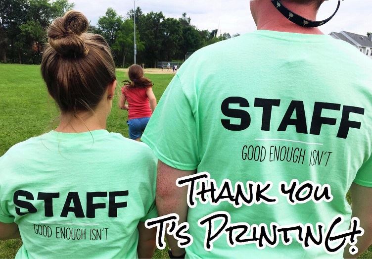 T's Printing Thank You